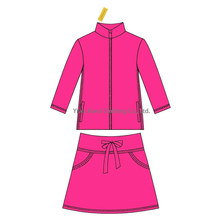 Zip Up Kids Yoga Jackets Bespoke Suppliers Supporting Rapid Sample Development (Low MOQ)
