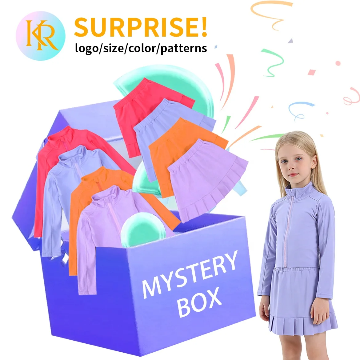 Durable and stylish yoga wear for kids, perfect for B2B wholesale buyers seeking high-quality activewear for young customers.