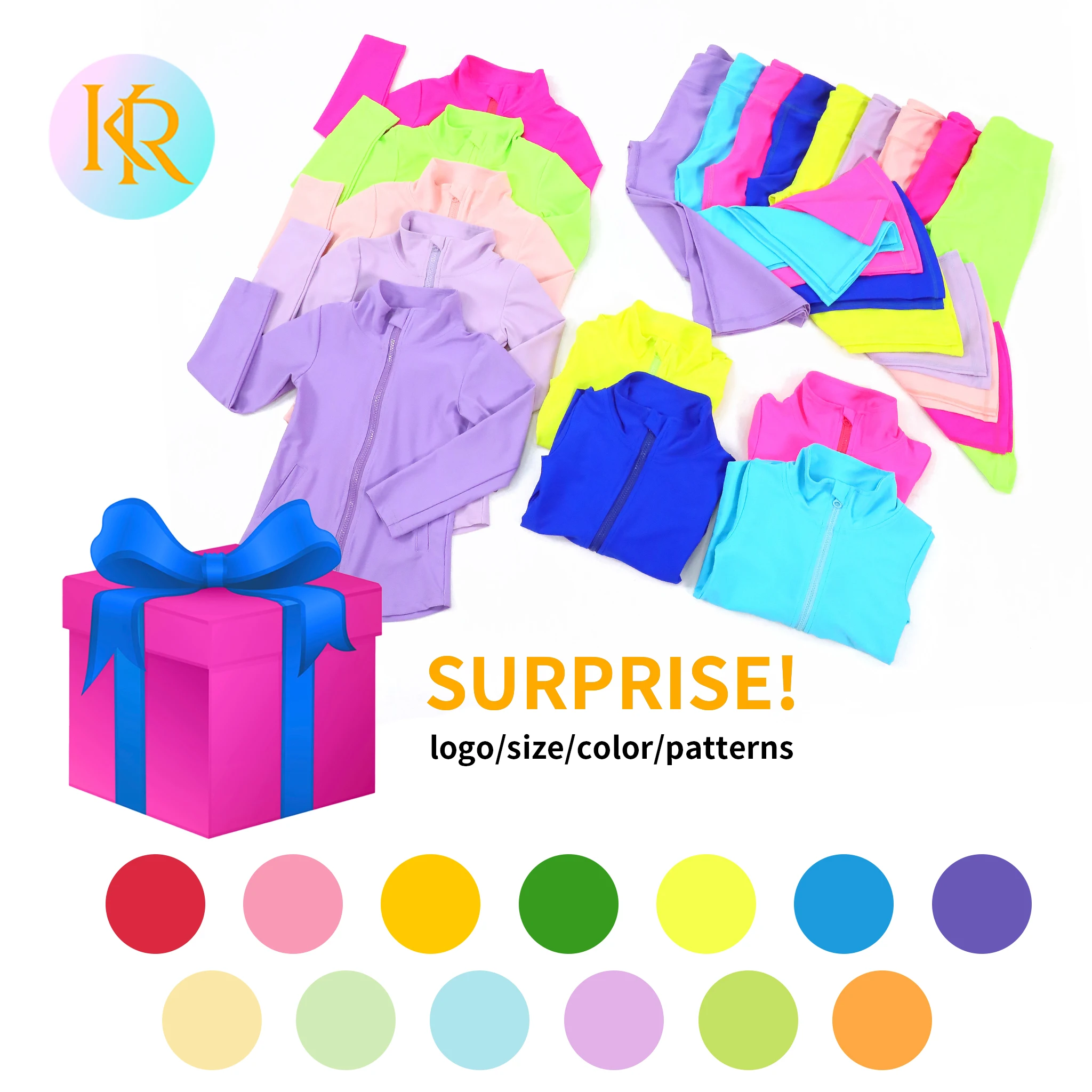 Wholesale beginner kids yoga wear in vibrant colors and comfortable fabrics, perfect for retailers seeking quality activewear for young yogis.