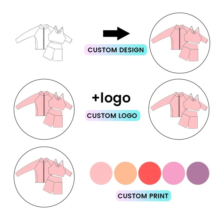 Leading Colorful Kids Yoga Wear Ready to Ship with OEKO-TEX Standard 100