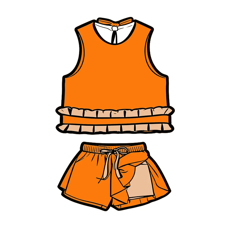 Eco-friendly kids yoga wear for B2B wholesale: sustainable, zero waste apparel designed for comfort and mindful movement.