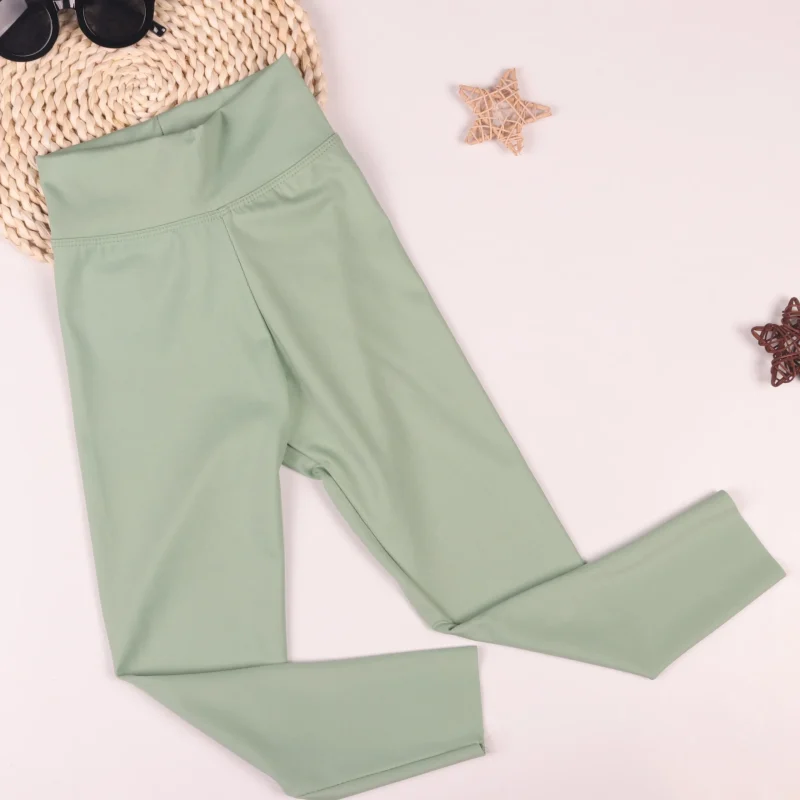 Wholesale Custom Your Own Design Children Sportswear Fitness Tights Pants Sports Activewear Kids Yoga Leggings