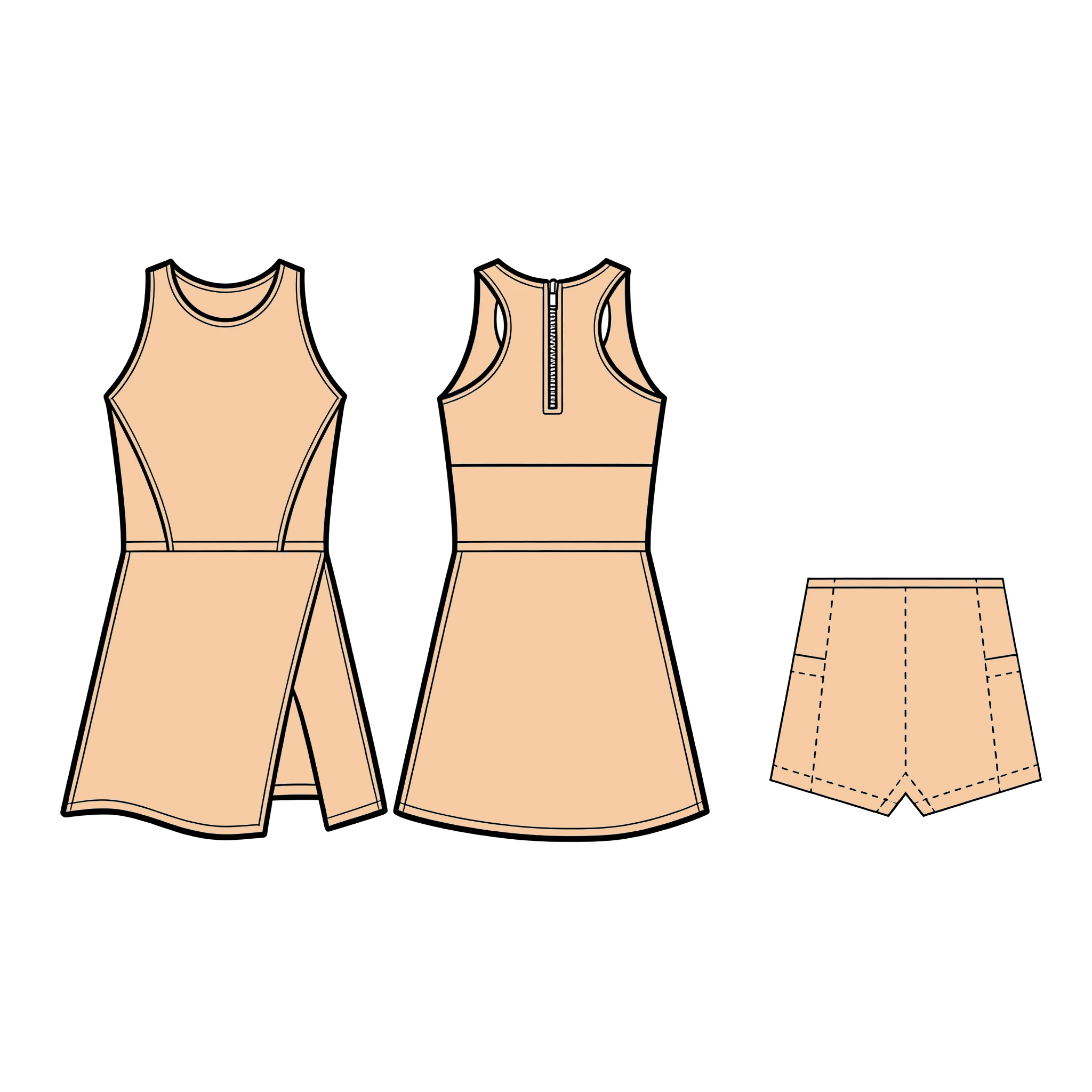 Wholesale girls' figure skating tights in various sizes and designs, perfect for retailers seeking high-quality, durable skating apparel.