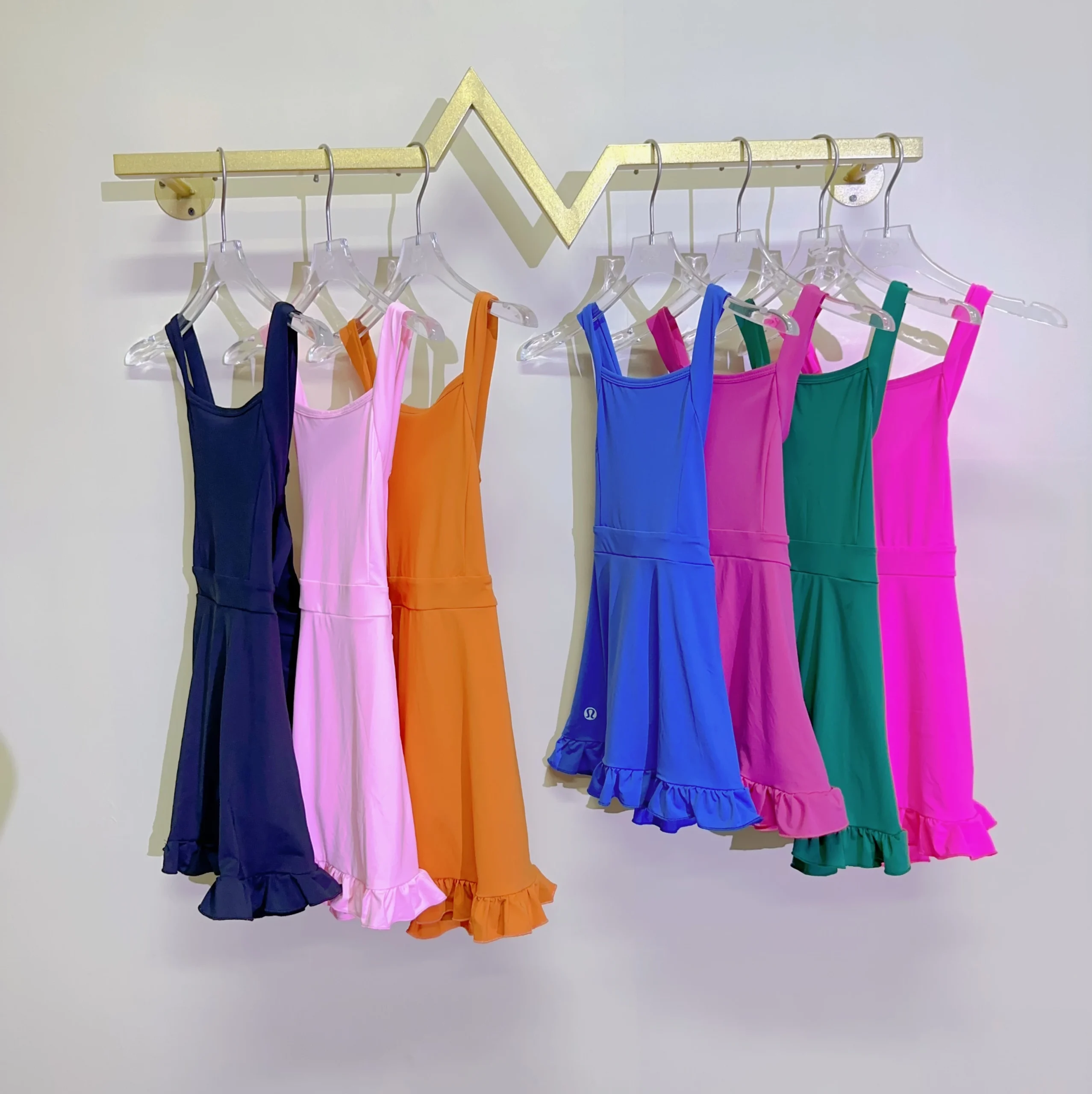 New Product Toddler Girls Tennis Dress Kids Girls Sports Skirt Girls Custom Color Sleeveless Summer Baby Fitness Yoga Dress - Image 2