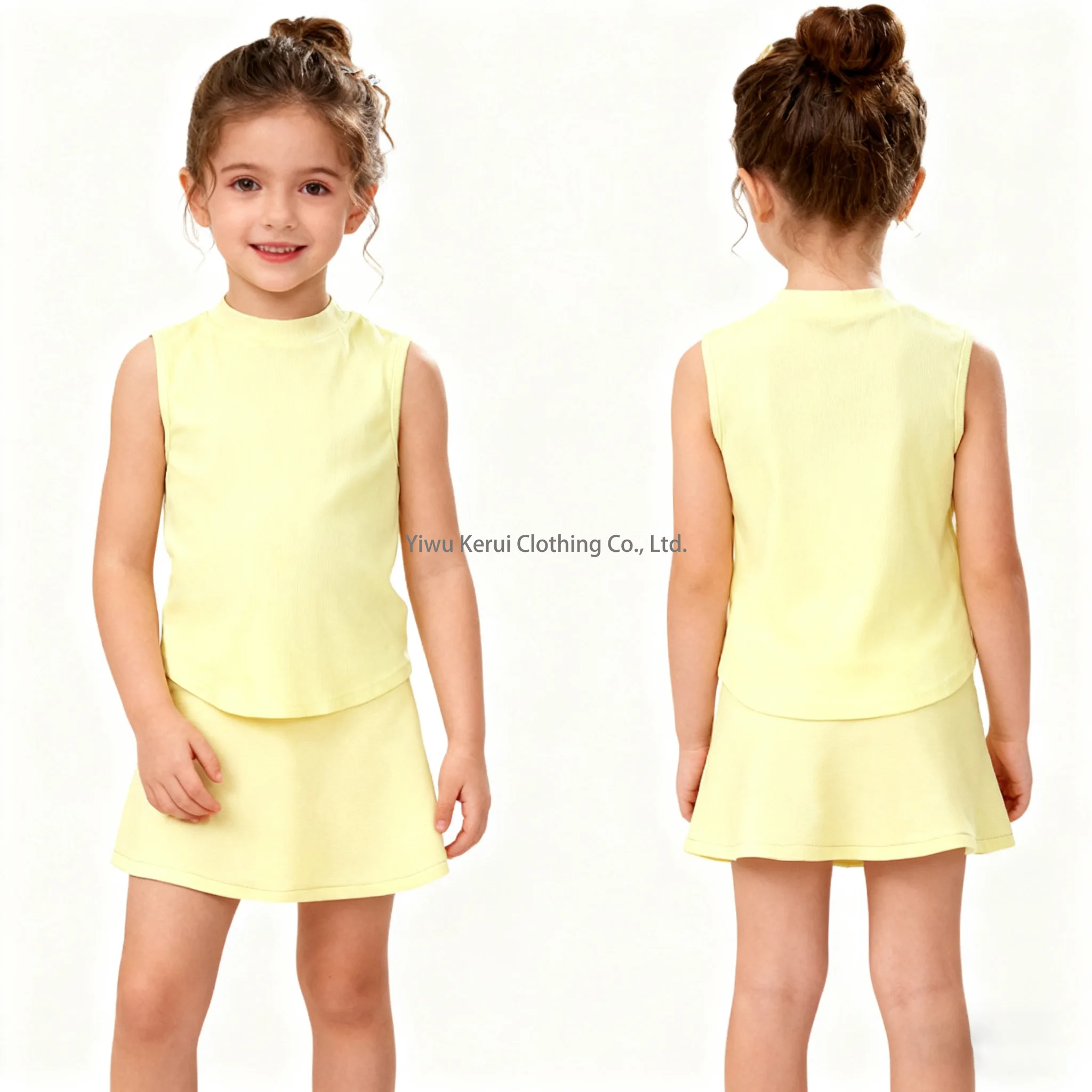 Comfortable, chafing-free youth yoga pants for active kids, perfect for B2B wholesale buyers seeking durable, high-quality activewear solutions.