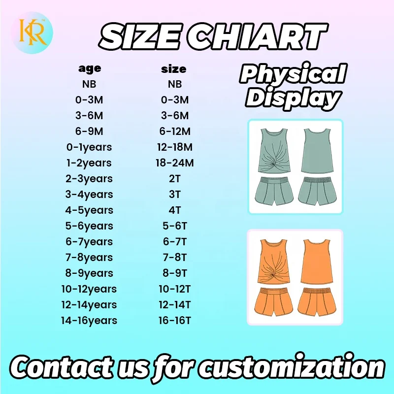 Kerui Cross-Border Wholesale Active Wear Kids Sleeveless Yoga Sets for Kids Golf Tennis Sportswear Custom Toddler Yoga Set - Image 4