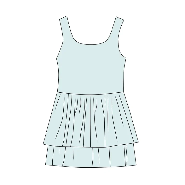 Cutout Back Kids Activewear Small Batch Production for Brands (OEKO-TEX Standard 100 Certi
