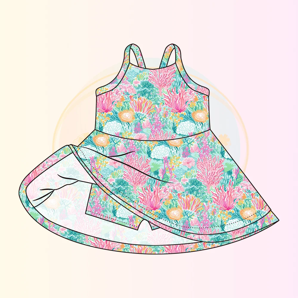 Wholesale matching mother-daughter yoga sets in vibrant designs, perfect for retailers seeking stylish, high-quality activewear collections.