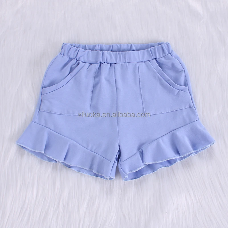 Happy Luoka OEM  Sweet Fashionable Shorts Trumpet Pants for Little Girls