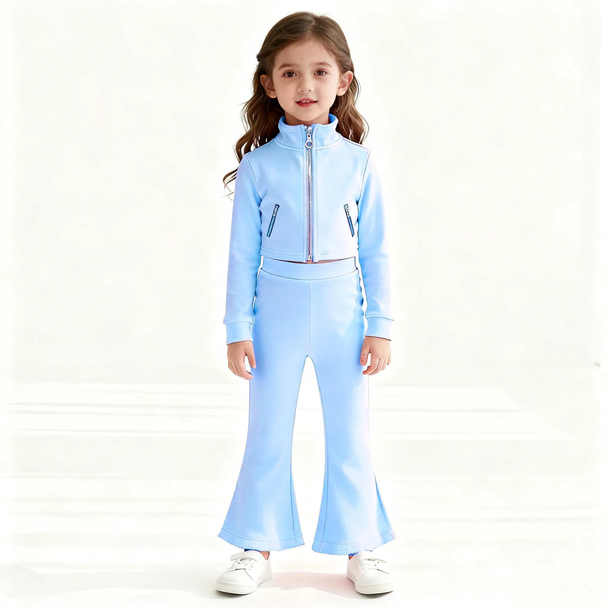 Wholesale center yoga wear for kids: Comfortable, high-quality designs perfect for active lifestyles. Ideal for retailers and bulk purchasing.
