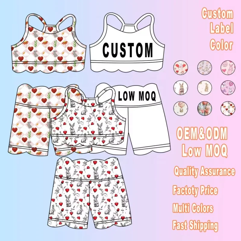 Custom Clothing Manufacturers Kids Yoga Wear 0-12 Months Gym Wear Girl Clothes Baby Clothing Sets Baby Girl Dresses