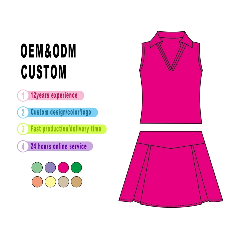 Children's Fitted Yoga Dress With Ruffles&Skirts Casual Gym Running Fitness Kids Clothing Custom Baby Girls Sportswear