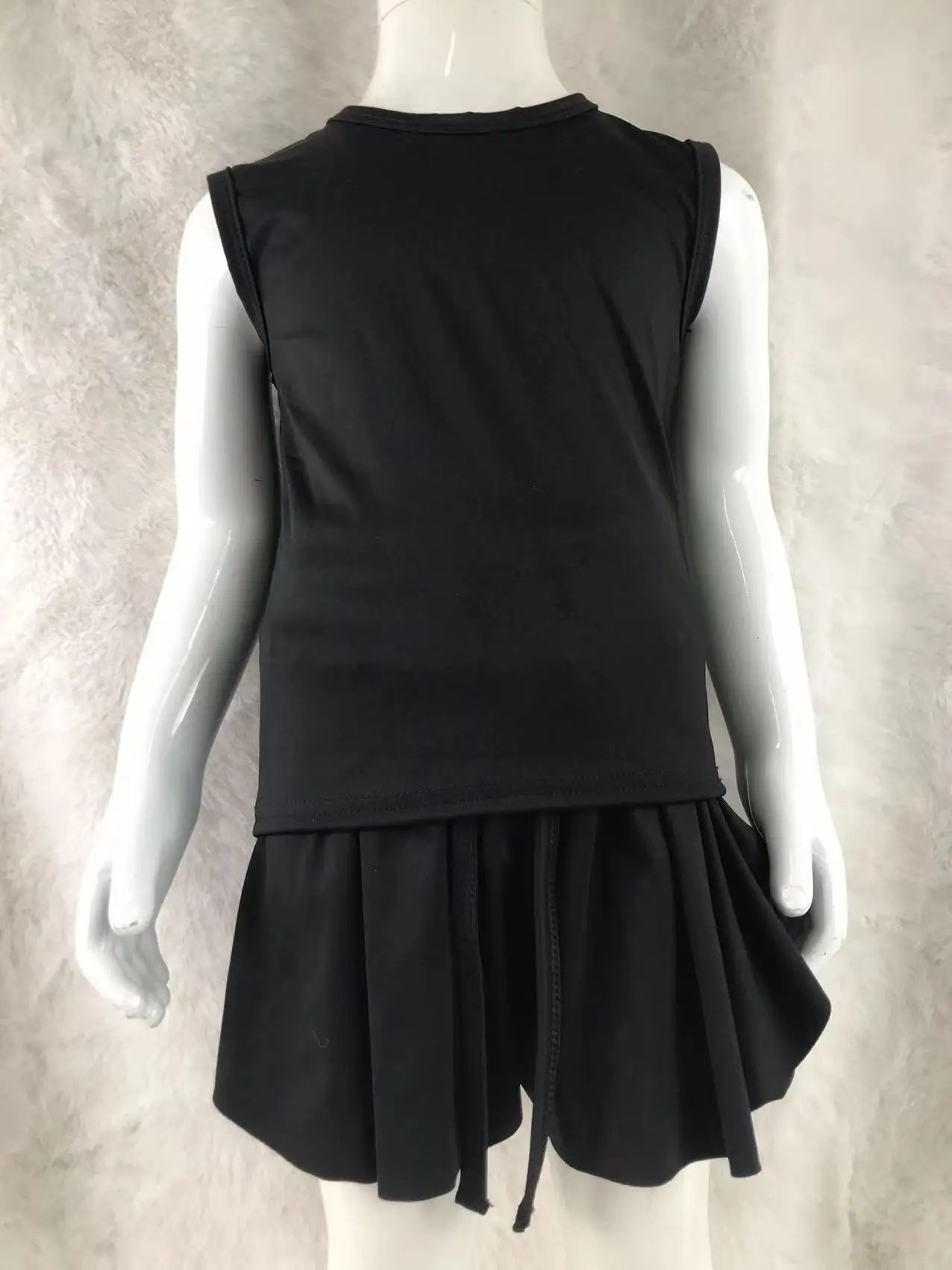 Custom Colors 2-Pcs Set Baby Performance Wear Clothes Yoga Fabric Old Money Embroidery Blanks ODM Sample Print Pattern - Image 5