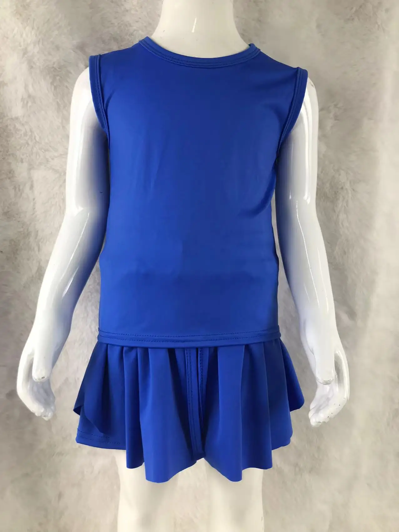 Custom Colors 2-Pcs Set Baby Performance Wear Clothes Yoga Fabric Old Money Embroidery Blanks ODM Sample Print Pattern - Image 3