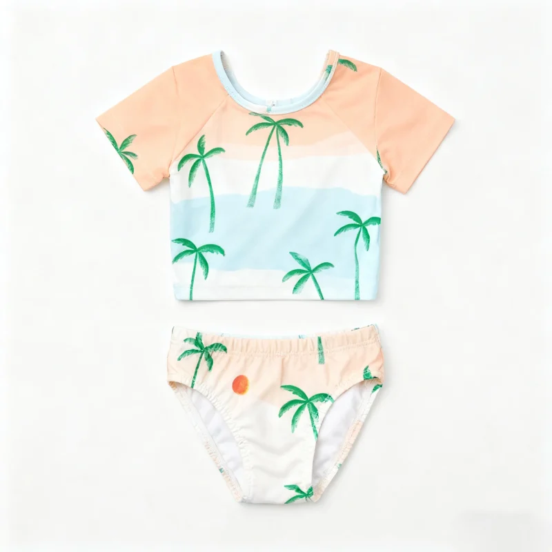 Children's Swimwear  Swimsuits for Kids Girls and Boys with UV Protection and Burkini Beachwear Styles