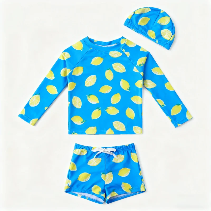 High Quality Customizable Girls and Kids Swimsuit  UPF 50 UV Protection for Baby to Teen