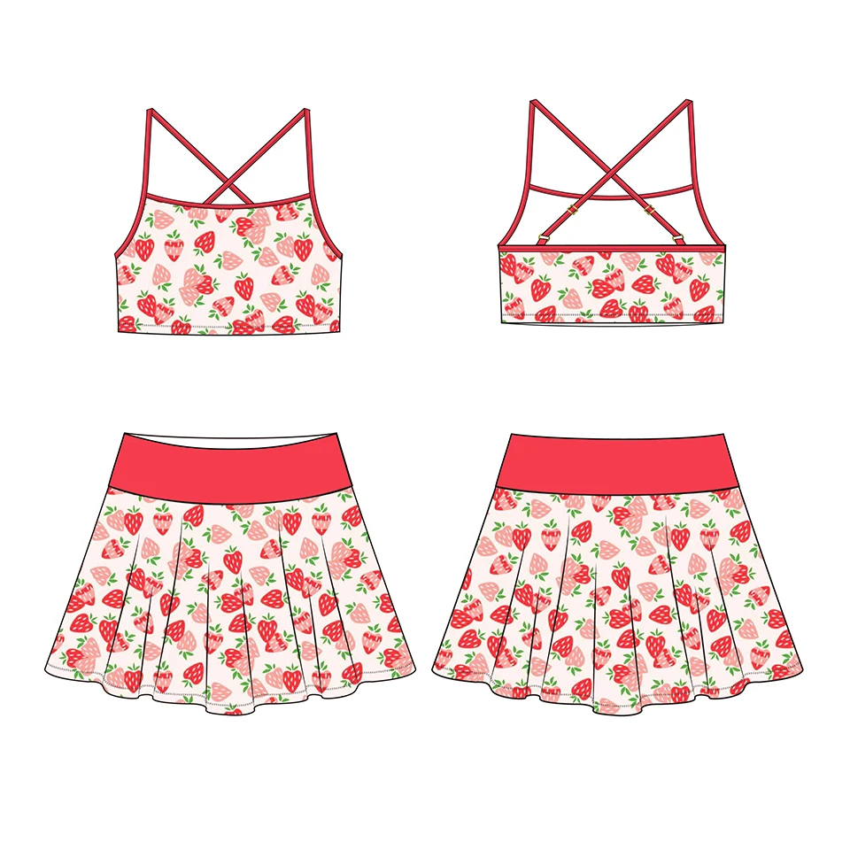 Bulk procurement of colorful, high-quality yoga wear for kids displayed, ideal for B2B wholesalers seeking durable, stylish activewear.