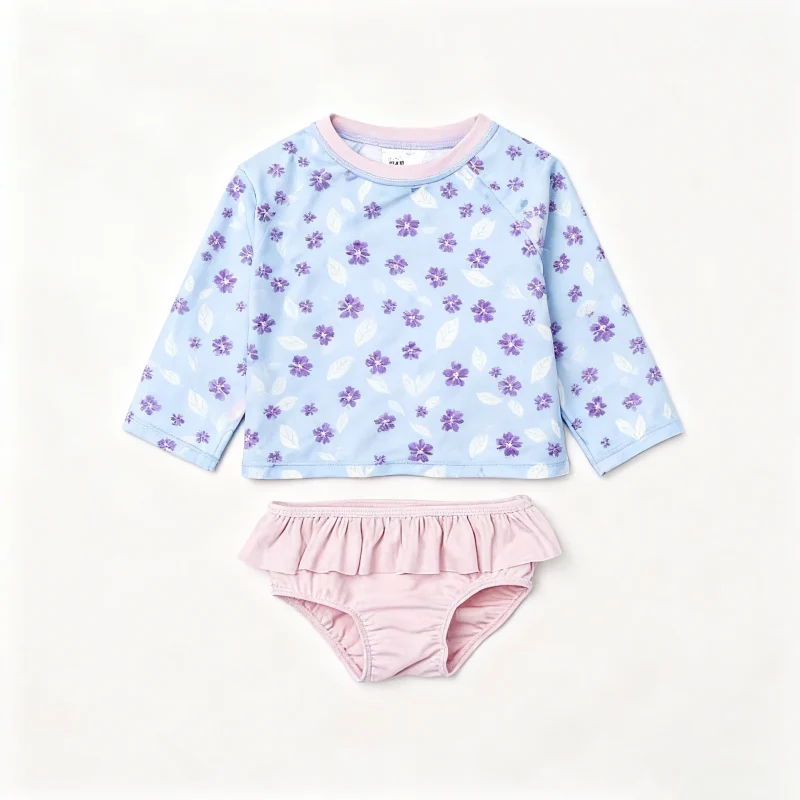 Custom Children's Swimwear with UV Protection Burkini and Beachwear Styles for Kids