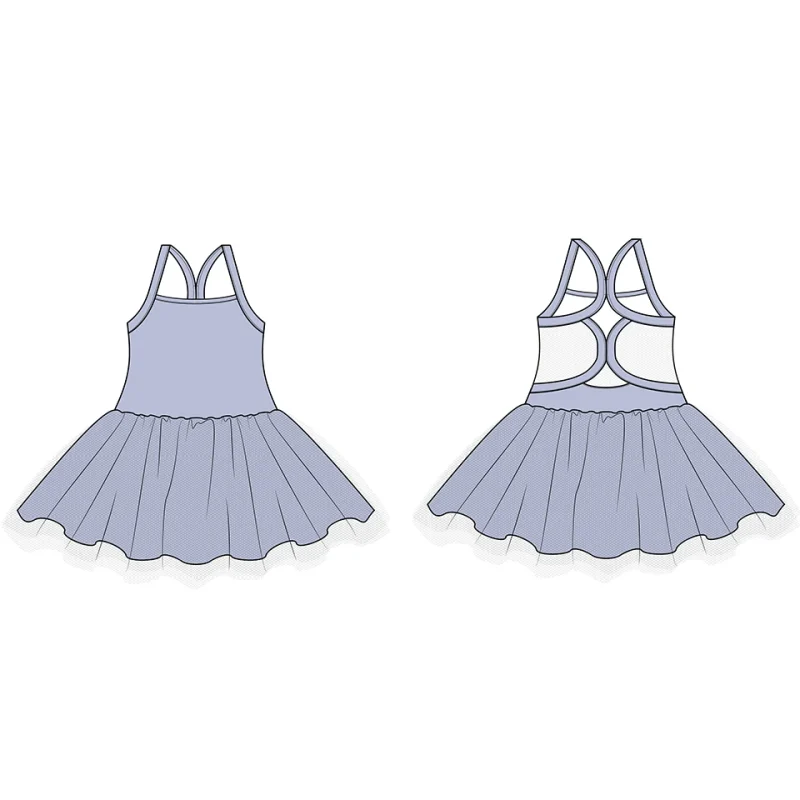 OEKO TEX Eco Friendly Swimwear Beachwear UPF 50 Toddler Summer Beach One Piece Swimsuit with Skirt