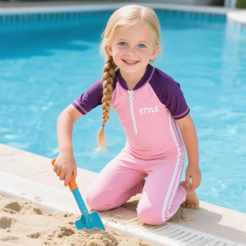 Bathing Suits for Girls of All Ages  Junior Girl Styles with Shorts and Pink Swimming Costumes for Kids