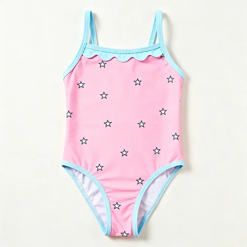 OEKO TEX Customized Child Girl Swimsuit Uv protection Swimwear Kids Bathing Suits Baby Swim Suit for Summer