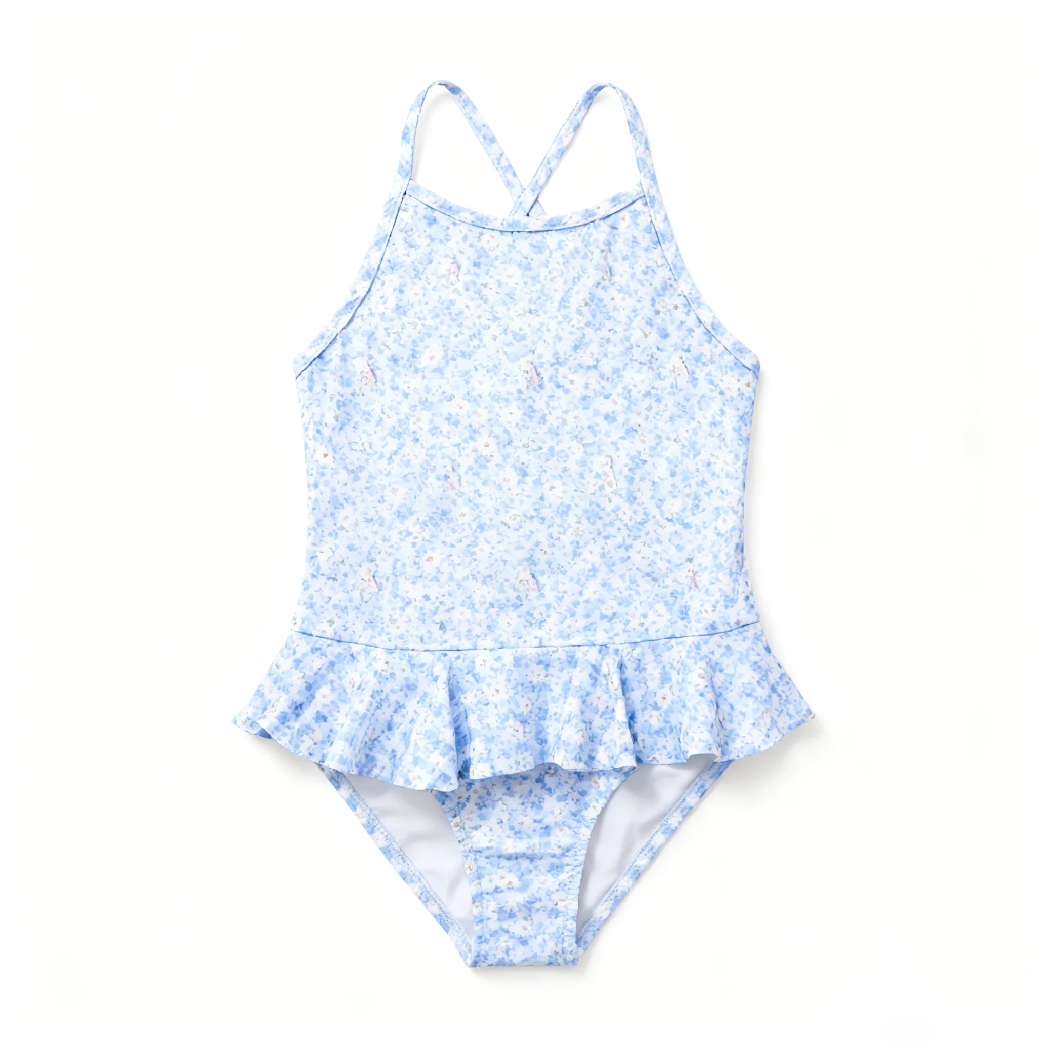 Wholesale kids' yoga outfit with matching headband – stylish, comfortable activewear perfect for retailers seeking quality children's yoga apparel.