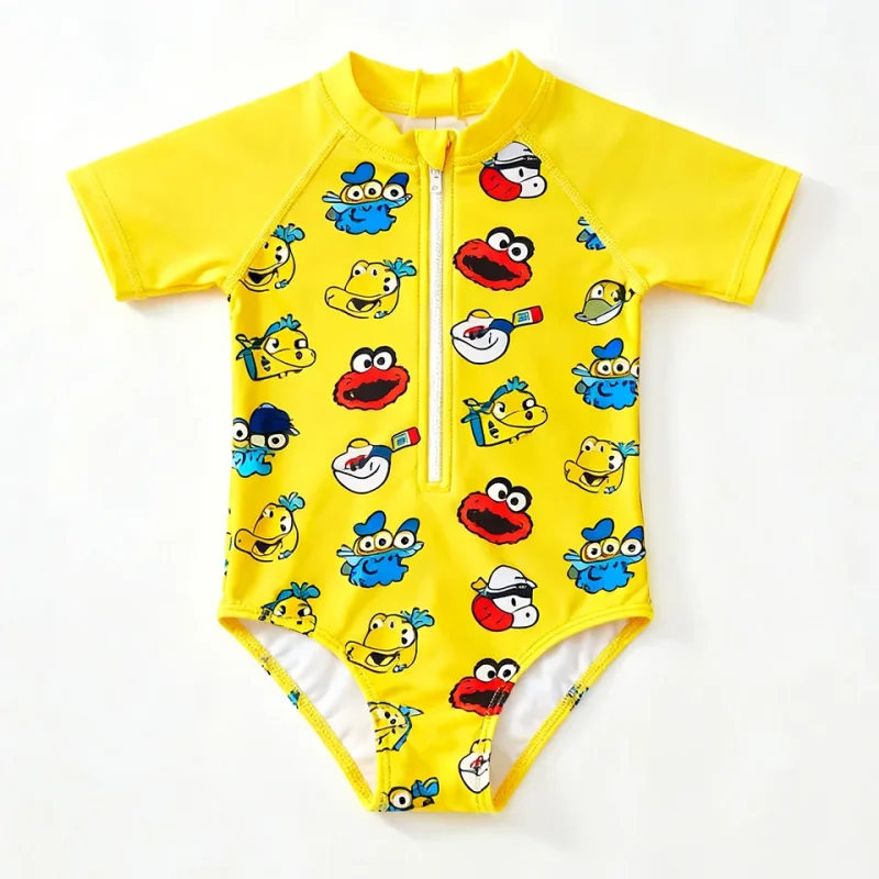 OEKO TEX Kids One Piece Swimsuit UPF 50 Beach Girls Swimming Costume Baby Bathing Suits Toddler Swimwear