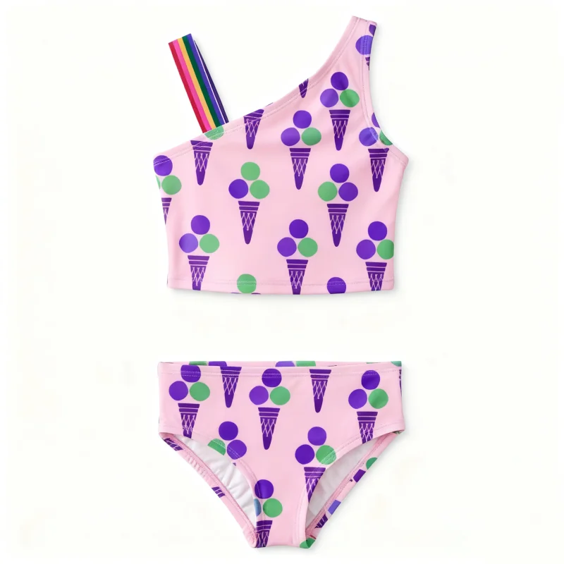 Kids Girls Swimsuit  Customizable Sets and Styles for Children's Swimming Needs